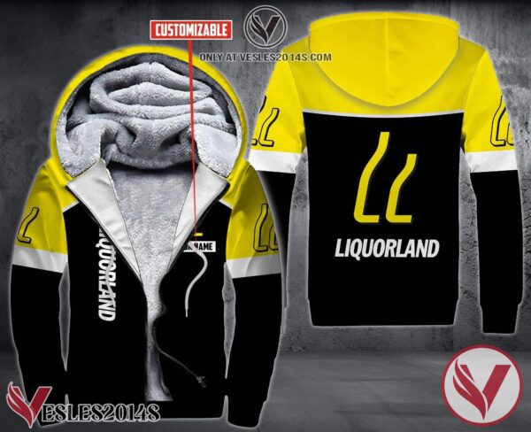 Personalized Liquorland Uniform Custom Fleece Hoodie, Unique Gifts For Employee - Vesles2014S 1