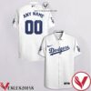 Personalized Los Angeles Dodgers White Hawaiian Shirt And Short, Unique Gifts For Friends - Vesles2014S 1