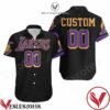 Personalized Los Angeles Lakers 2020-2021 Earned Edition Black Hawaiian Shirt, Unique Gifts For Friends - Vesles2014S 1