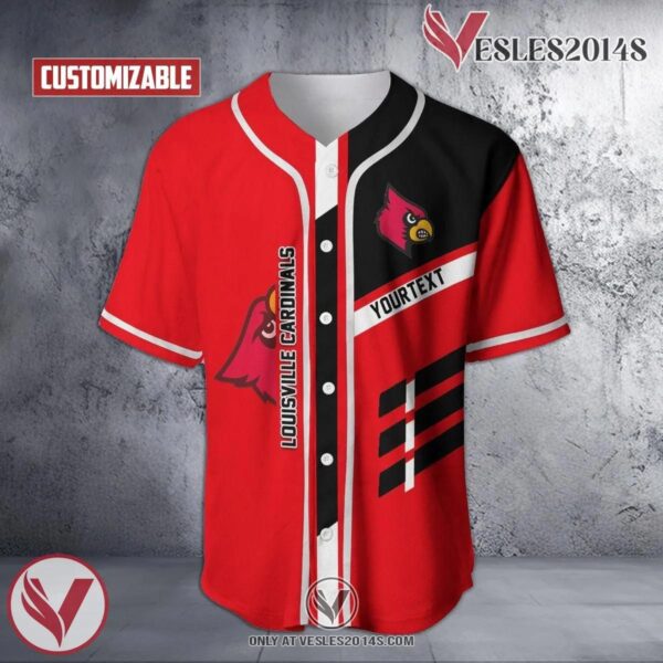 Personalized Louisville Cardinals NCAA Baseball Jersey, Unique Gifts For Fans - Vesles2014s