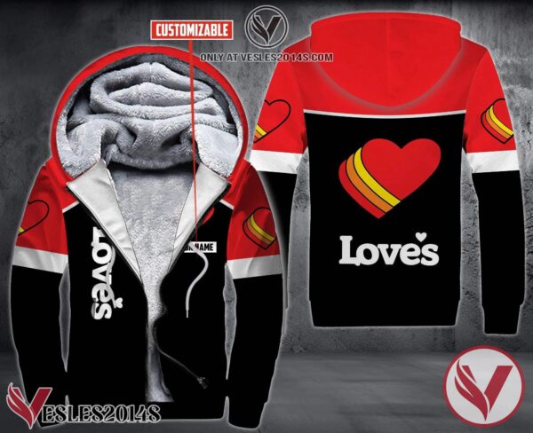 Personalized Love’s Ver3 Uniform Fleece Hoodie, Unique Gifts For Employee - Vesles2014S 1