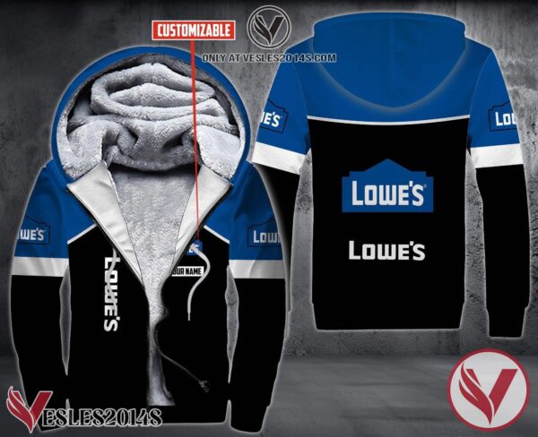 Personalized Lowe’s Uniform Fleece Hoodie, Unique Gifts For Employee - Vesles2014S 1
