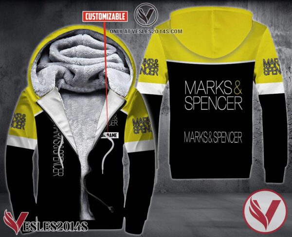 Personalized Marks And Spencer Uniform Custom Fleece Hoodie, Unique Gifts For Employee - Vesles2014S 1