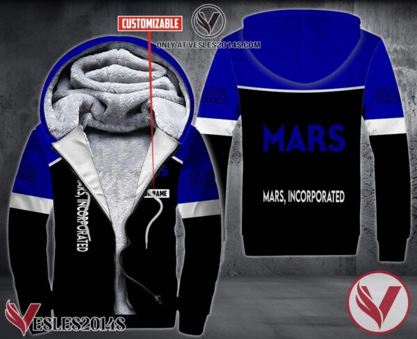 Personalized Mars, Incorporated Uniform Fleece Hoodie, Unique Gifts For Employee - Vesles2014S 1