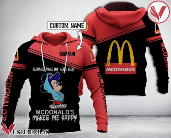 Personalized Mcdonald's Uniform Custom Hoodie Style 14 - Vesles2014S