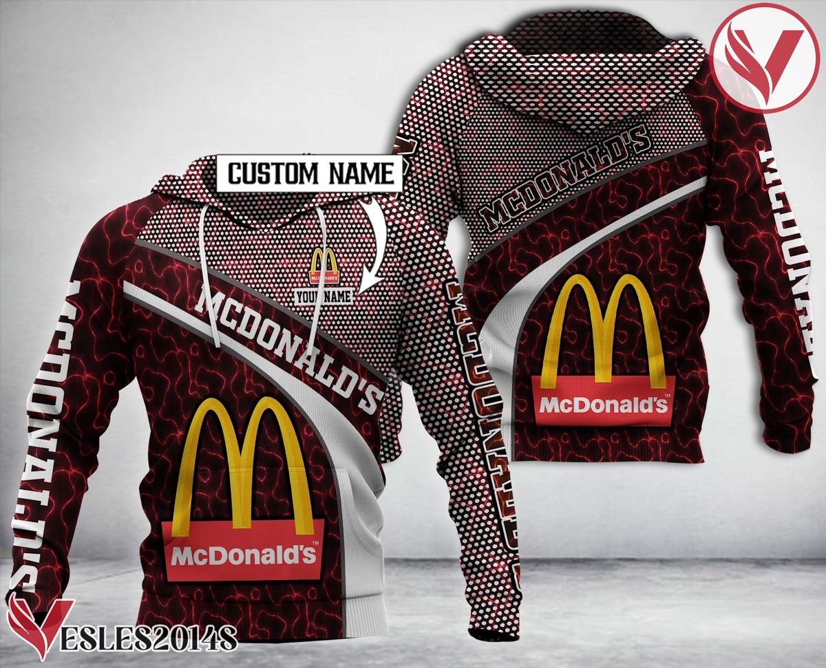 Personalized Mcdonald's Uniform Custom Hoodie Style 20 - Vesles2014S