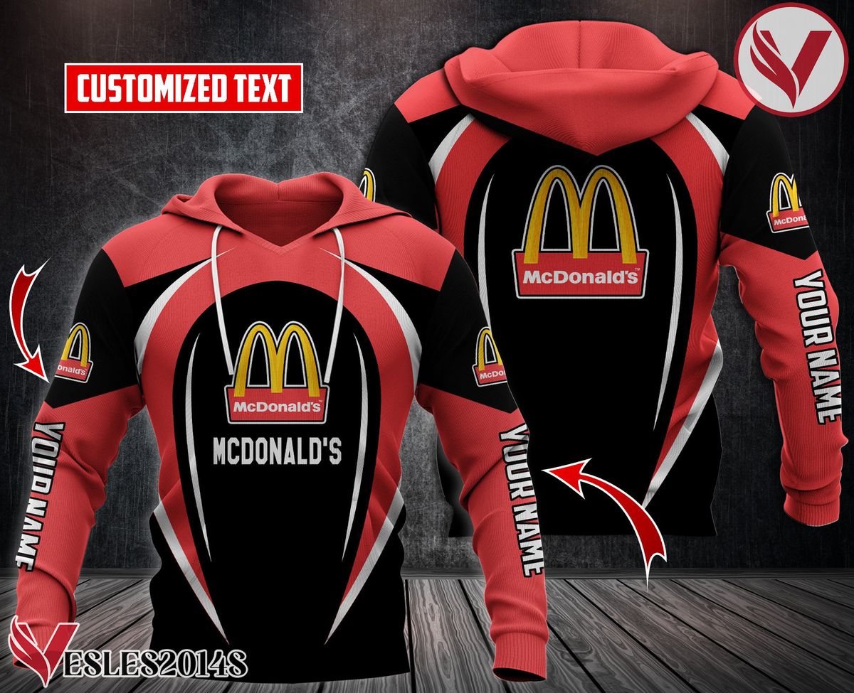 Personalized Mcdonald's Uniform Custom Hoodie Style 21 - Vesles2014S