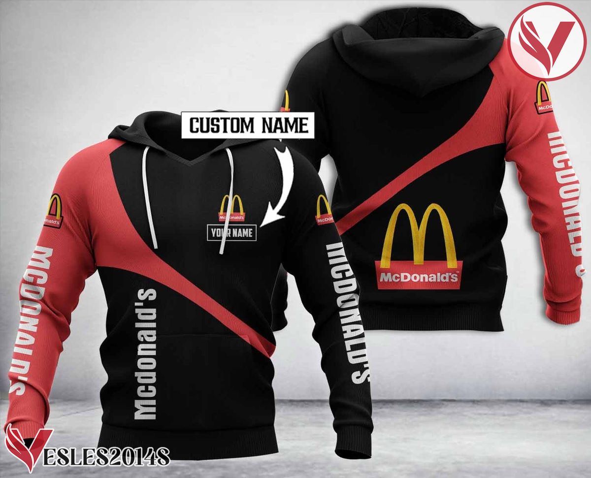 Personalized Mcdonald's Uniform Custom Hoodie Style 24 - Vesles2014S