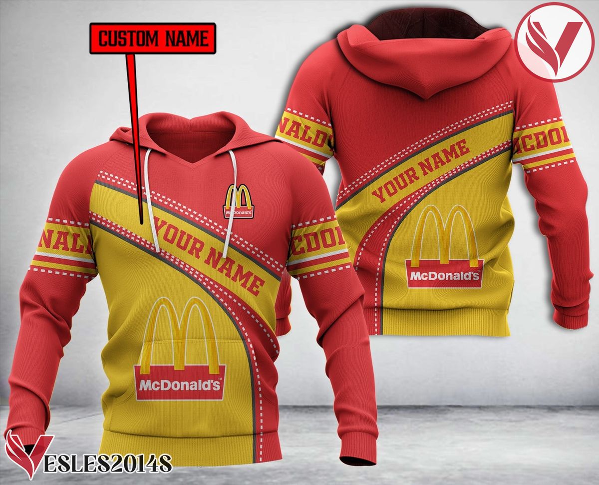 Personalized Mcdonald's Uniform Custom Hoodie Style 24 - Vesles2014S