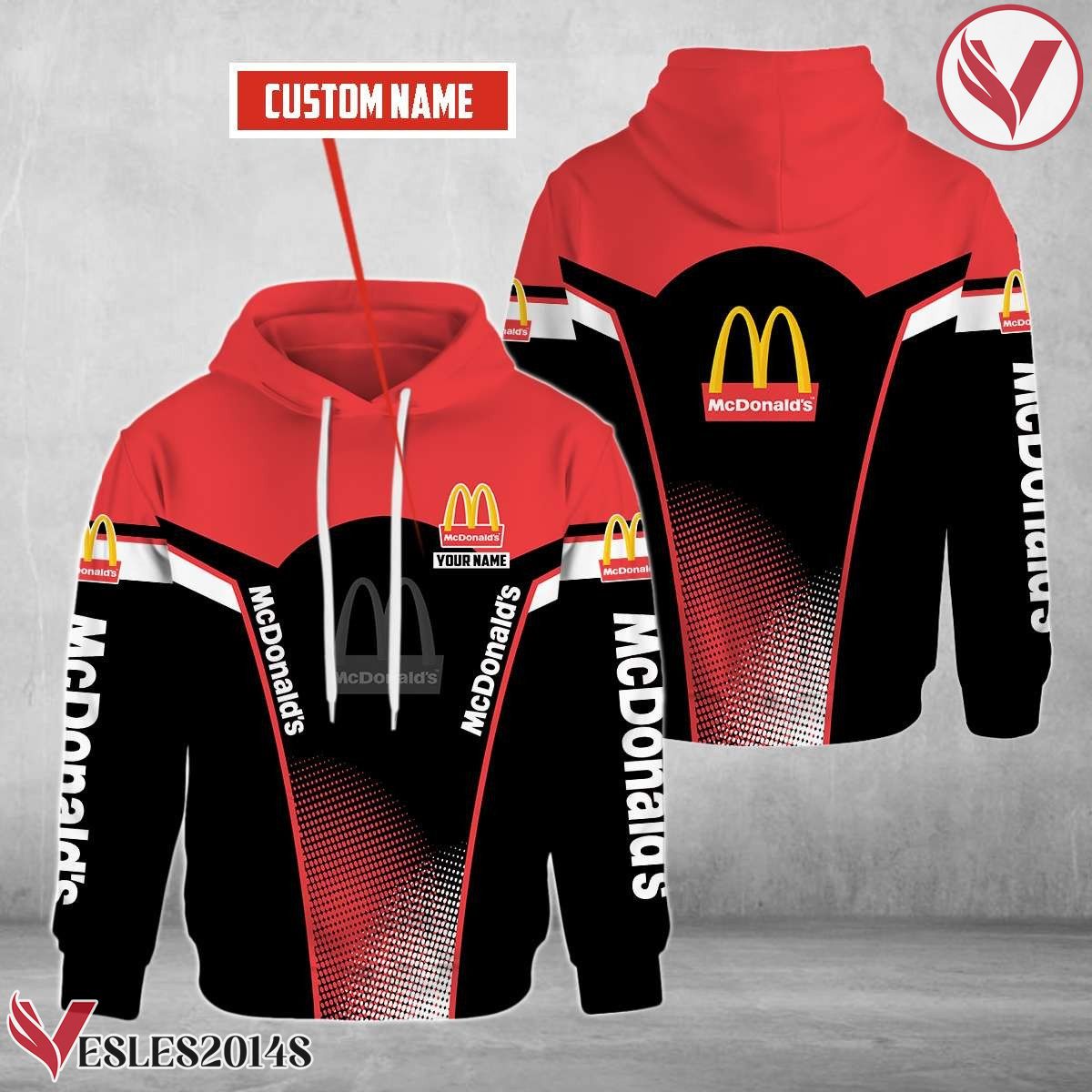Personalized Mcdonald's Uniform Custom Hoodie Style 25 - Vesles2014S
