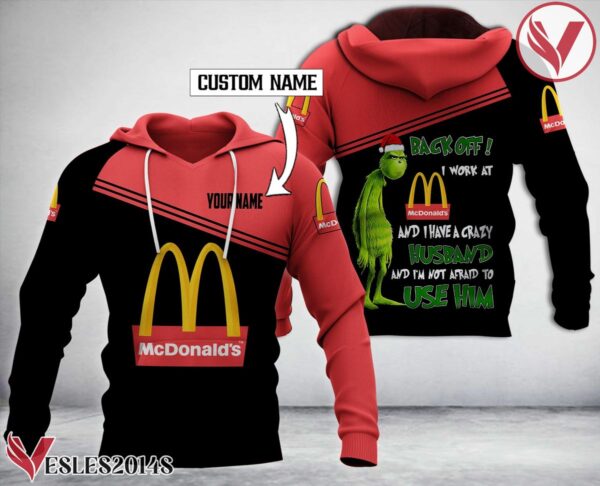 Personalized Mcdonald's Uniform Custom Hoodie Style 7 - Vesles2014S