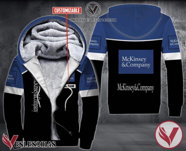 Personalized Mckinsey & Company Uniform Fleece Hoodie, Unique Gifts For Employee - Vesles2014S 1