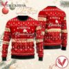 Personalized Merry Budweiser Beer Christmas Ugly Sweater, Unique Winter Outfits For Fans - Vesles2014S  1