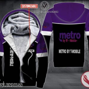 Personalized Metro By T-Mobile Uniform Custom Fleece Hoodie, Unique Gifts For Employee - Vesles2014S 1