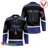 Personalized Michelob ULTRA Black And Blue Hockey Jersey - Vesles2014S