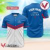 Personalized Michelob ULTRA Blue And White Baseball Jersey, Perfect Gifts For Fans - Vesles2014S