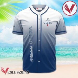 Personalized Michelob ULTRA Gradient Baseball Jersey, Perfect Gifts For Fans - Vesles2014S 2