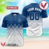 Personalized Michelob ULTRA White And Blue Halftone Baseball Jersey, Perfect Gifts For Fans - Vesles2014S