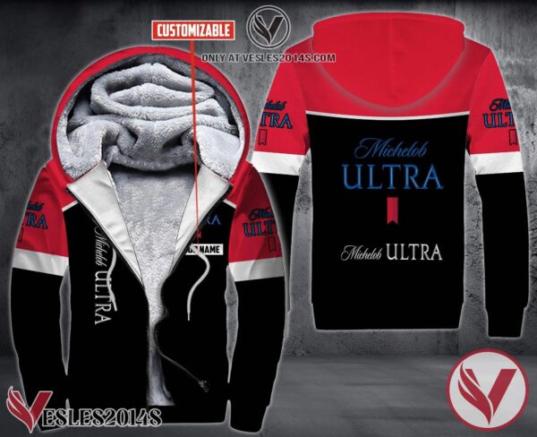 Personalized Michelob Ultra Uniform Fleece Hoodie, Unique Gifts For Employee - Vesles2014S 1