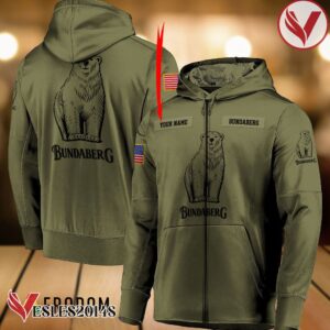 Personalized Military Green Bundaberg Hoodie & Zip Hoodie - Vesles2014S 1