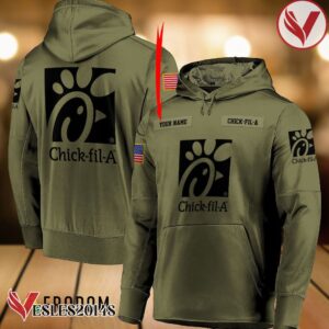 Personalized Military Green Chick Fil A Hoodie & Zip Hoodie - Vesles2014S