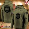 Personalized Military Green Lone Star Beer Hoodie & Zip Hoodie - Vesles2014S