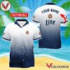 Personalized Miller Lite Gradient Hawaiian Shirt, Best Summer Gifts For Fans - Vesles2014S