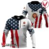 Personalized Miller Lite USA Flag Hoodie & Zip Hoodie - Vesles2014S