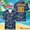 Personalized Modelo Negra Blue Camouflage Hawaiian Shirt, Best Summer Gifts For Fans - Vesles2014S