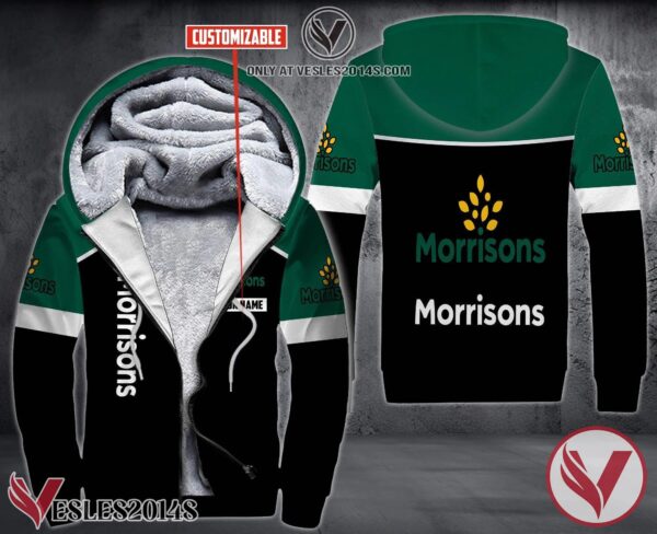 Personalized Morrisons Uniform Custom Fleece Hoodie, Unique Gifts For Employee - Vesles2014S 1