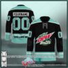Personalized Mountain Dew Baja Blast Black Hockey Jersey, Trending Gifts For Fans - Vesles2014s