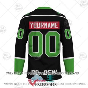 Personalized Mountain Dew Throttle Up Black Hockey Jersey, Trending Gifts For Fans - Vesles2014s 2