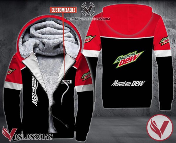 Personalized Mountain Dew Uniform Fleece Hoodie, Unique Gifts For Employee - Vesles2014S 1