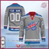 Personalized Mountain Dew White Out Grey Hockey Jersey, Trending Gifts For Fans - Vesles2014s
