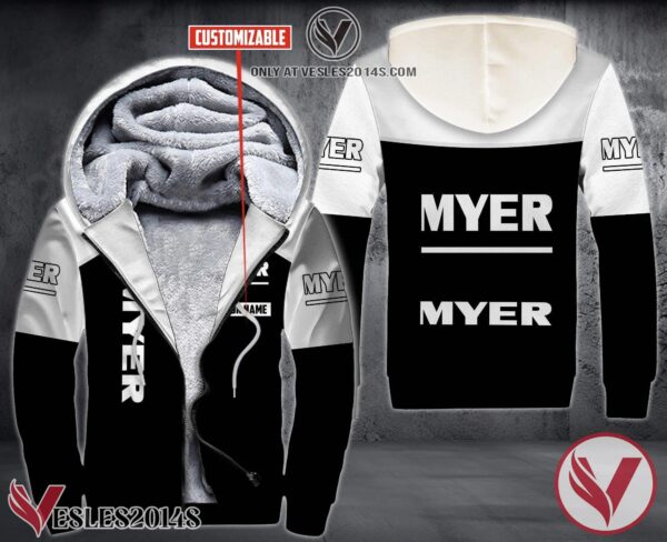 Personalized Myer Uniform Fleece Hoodie, Unique Gifts For Employee - Vesles2014S 1