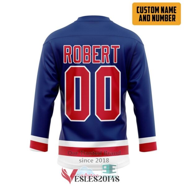 Personalized N.Y.R Artemi Panarin Blue Home Premier Breakaway Player Hockey Jersey, Trending Gifts For Fans - Vesles2014s 1