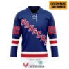Personalized N.Y.R Artemi Panarin Blue Home Premier Breakaway Player Hockey Jersey, Trending Gifts For Fans - Vesles2014s