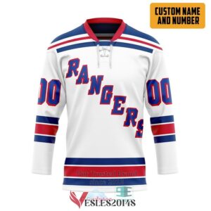 Personalized N.Y.R Artemi Panarin White Away Authentic Hockey Jersey, Trending Gifts For Fans - Vesles2014s