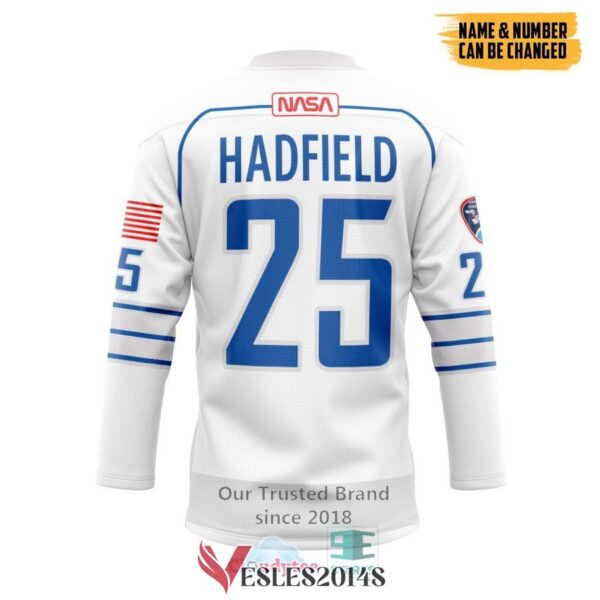 Personalized NASA Space Suit Hockey Jersey, Trending Gifts For Fans - Vesles2014s 1