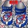 Personalized Name Logo Team Hockey Ripped Claw Clog Shoes, Unique Gift From  Vesles2014S