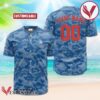 Personalized Natural Light Blue Camouflage Baseball Jersey, Perfect Gifts For Fans - Vesles2014S