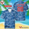 Personalized Natural Light Blue Camouflage Hawaiian Shirt, Best Summer Gifts For Fans - Vesles2014S