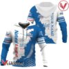 Personalized Natural Light White And Blue Cracking Hoodie & Zip Hoodie - Vesles2014S