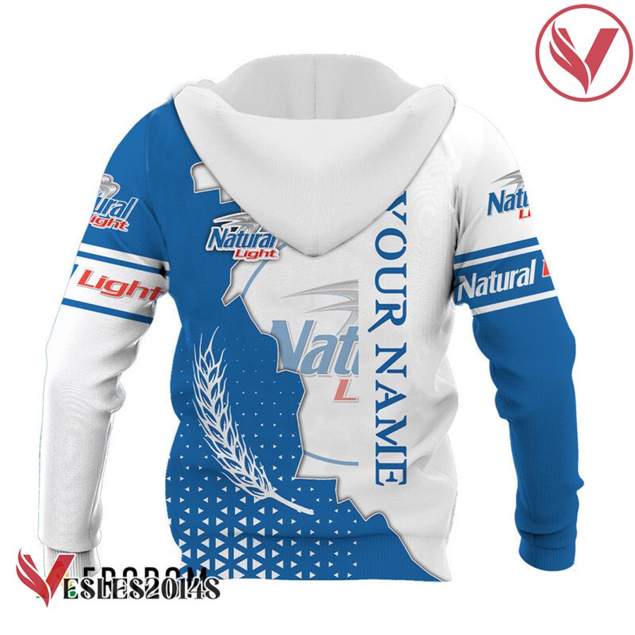 Personalized Natural Light White And Blue Cracking Hoodie & Zip Hoodie - Vesles2014S 3