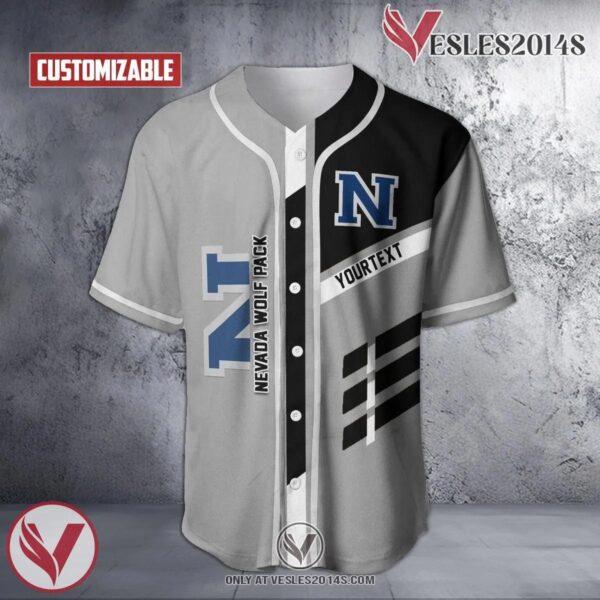 Personalized Nevada Wolf Pack NCAA Baseball Jersey, Unique Gifts For Fans - Vesles2014s