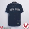 Personalized New York Yankees Navy Logo Branded Hawaiian Shirt And Short, Unique Gifts For Friends - Vesles2014S 1