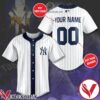 Personalized New York Yankees Professional Baseball Team White Hawaiian Shirt And Short, Unique Gifts For Friends - Vesles2014S 1