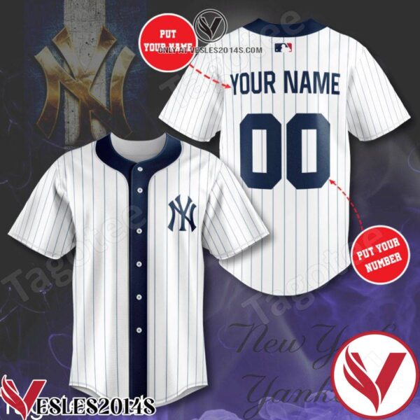 Personalized New York Yankees Professional Baseball Team White Hawaiian Shirt And Short, Unique Gifts For Friends - Vesles2014S 1