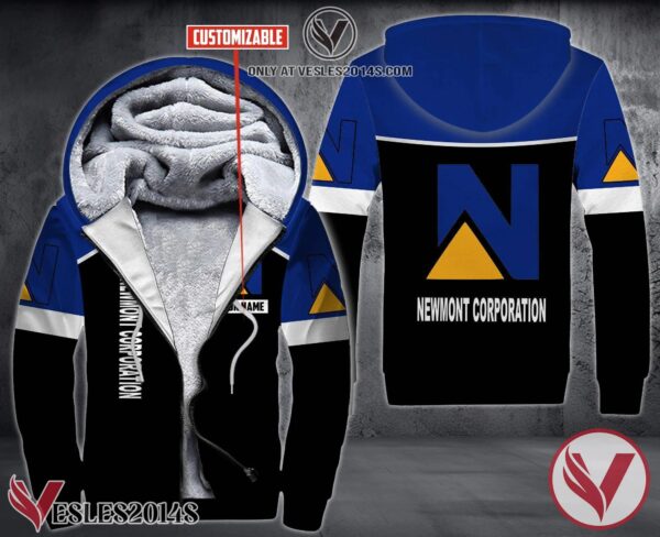Personalized Newmont Corporation Uniform Custom Fleece Hoodie, Unique Gifts For Employee - Vesles2014S 1