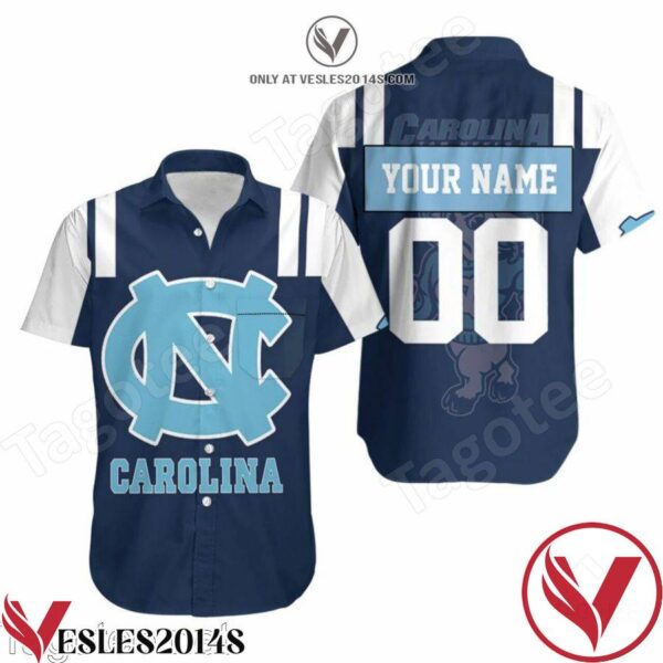 Personalized North Carolina Tar Heels Unc Hawaiian Shirt, Unique Gifts For Friends - Vesles2014S 1